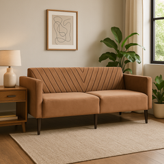 Doze Brown Sofa Cum Bed