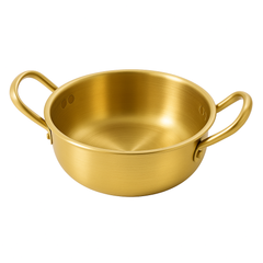 Steel Golden Sauce Pan – 18 cm / 20 cm / 22 cm