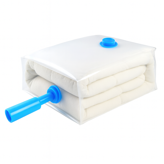 Vacuum Storage Bags – 6 Pcs Space Saver Set with Air-Tight Seal