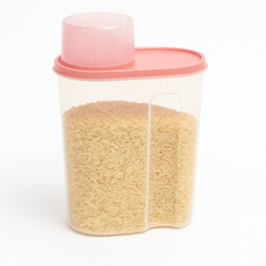 Large Airtight Cereal Jar – Big Food Storage Container with Measuring Cap