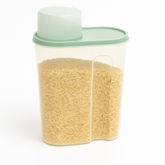 Large Airtight Cereal Jar – Big Food Storage Container with Measuring Cap