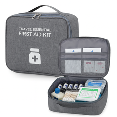 Portable First Aid Medicine Storage Bag – Travel Emergency Organizer