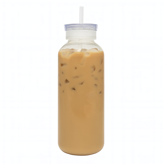 Bolicha Double Cap Bottle with Straw – 500ml / 750ml