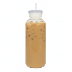 Bolicha Double Cap Bottle with Straw – 500ml / 750ml