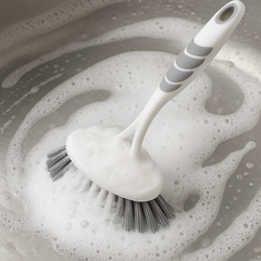 Sink Cleaning Brush TP 331 Heavy Duty Kitchen Brush with Ergonomic Handle for Dishes, Sinks & Utensils