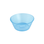 1Pc Acrylo Salad Bowl – Lightweight Acrylic Serving Bowl for Salads, Snacks & Fruits (Purple, Blue, Green, Pink) - Habitt