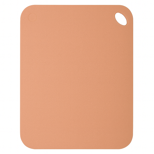 1Pc Flexible Cutting Board – Lightweight, Non-Slip Chopping Mat for Kitchen (Grey, Blue, Peach)