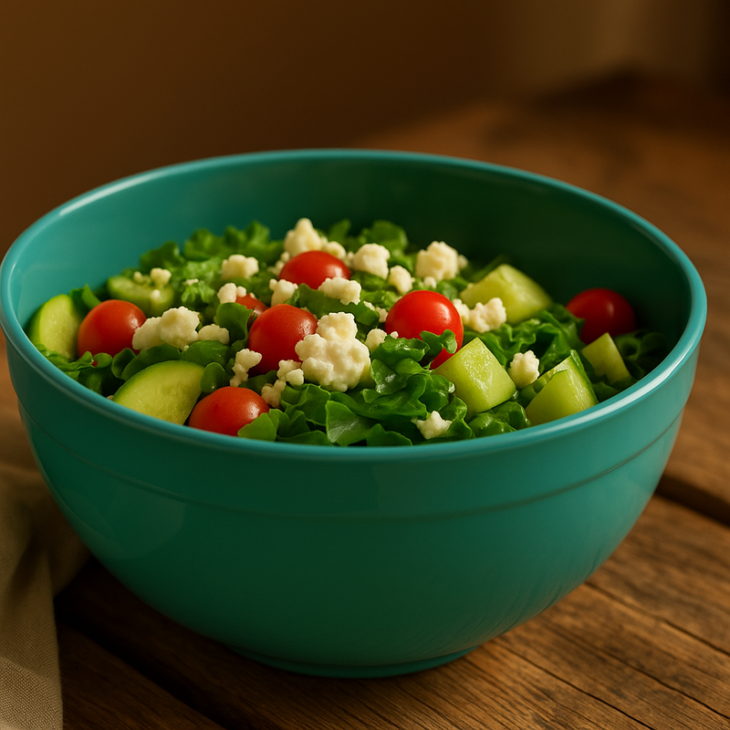 1Pc Premium 4.5L Mixing Bowl – Durable Kitchen Bowl for Baking, Salad & Food Prep - Habitt
