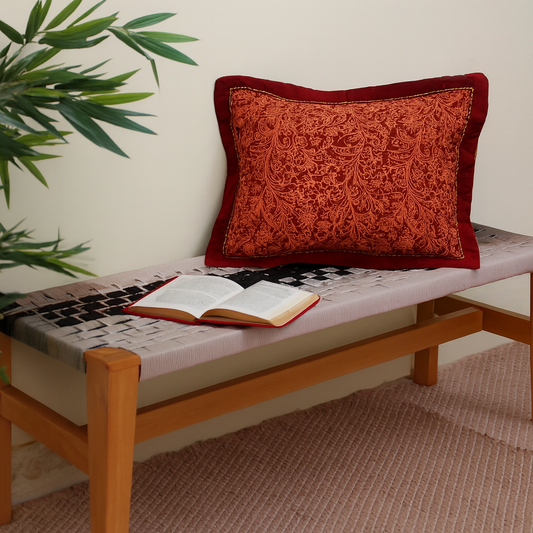KASHMIRU MIRCHI CUSHION COVER 12x18"