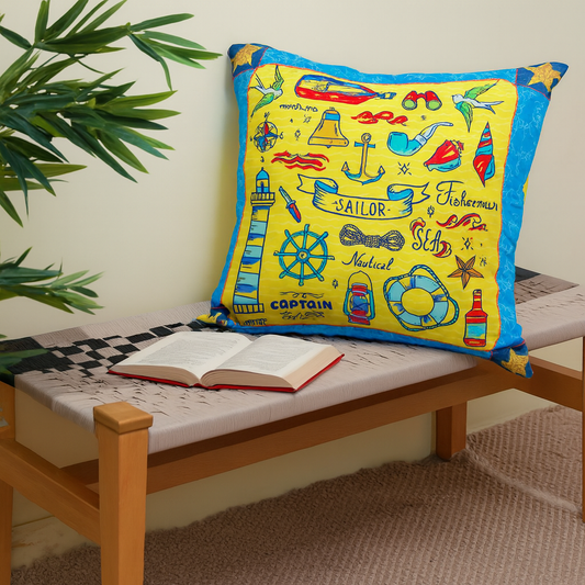Under The Sea Cushion Cover 18x18