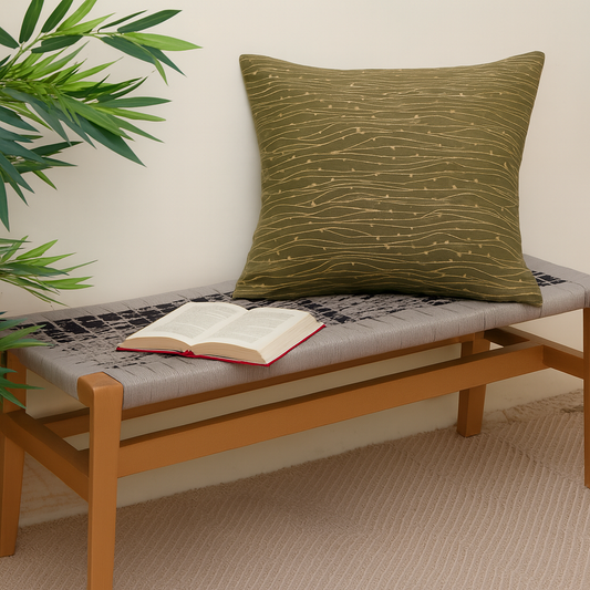 Printed Cushion Cover 18x18" Assorted (RD)