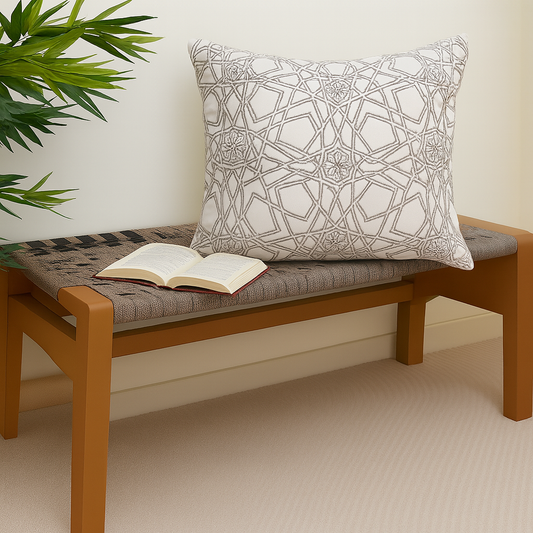 Vapor blue Cushion Cover 18x18"