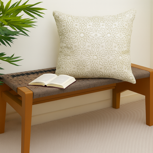 Winter Wheat Cushion Cover 18x18"