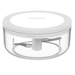 Ecoco Manual Food Processor – Hand-Pull Vegetable Chopper & Mincer for Kitchen Use