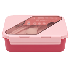Rectangle Lunch Box with Cutlery – Leak-Proof & Compact Design