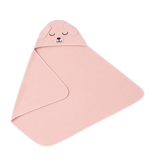 Kids Hooded Bath Towel – Soft & Absorbent Animal Face Wrap
