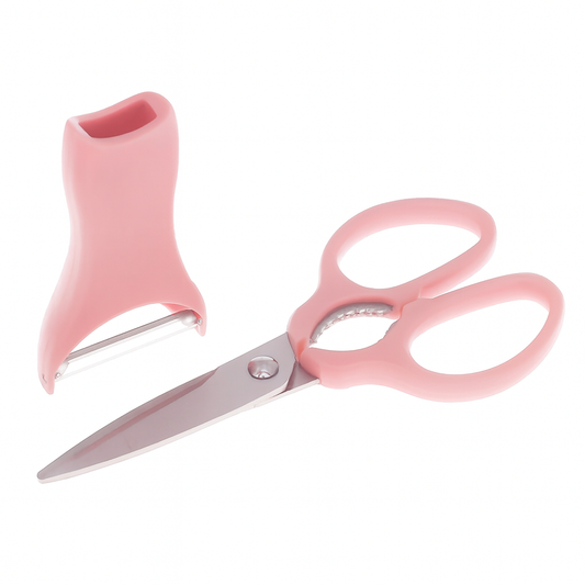 Shengya Multipurpose Kitchen Scissor with Peeler – Heavy-Duty Cutter Set