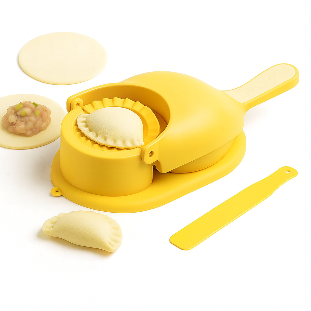 Portable Dumpling Maker Machine – Easy Press & Fill Tool for Momos, Samosas & More