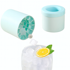 Silicone Ice Bucket – Portable Ice Cube Maker & Storage Container