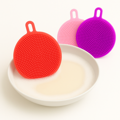 Silicone Washing Pad(Assorted)– Multipurpose Dish Scrubber & Cleaning Sponge