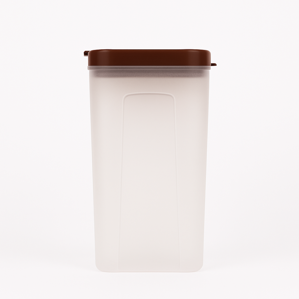 Snowy Water Bottle – 1500 ml Large Plastic Bottle with Airtight Flip Cap