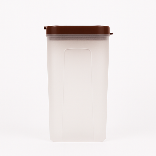 Snowy Water Bottle – 1500 ml Large Plastic Bottle with Airtight Flip Cap