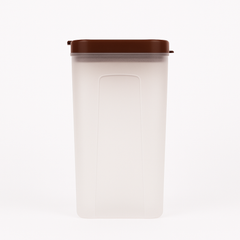 Snowy Water Bottle – 1500 ml Large Plastic Bottle with Airtight Flip Cap