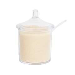 Sweetie Sugar Pot – Transparent Kitchen Storage Jar