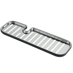Ecoco Sink Faucet Shelf – Adjustable Kitchen Sink Organizer Rack for Sponges & Soap