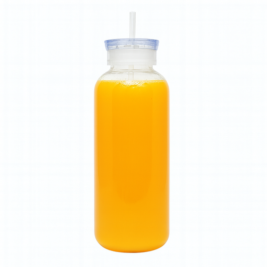 Bolicha Double Cap Bottle with Straw – 500ml / 750ml