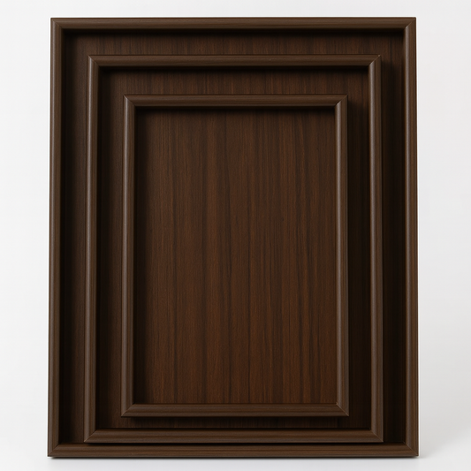 3 Pcs Wooden Tray Set – Dark Wood Finish