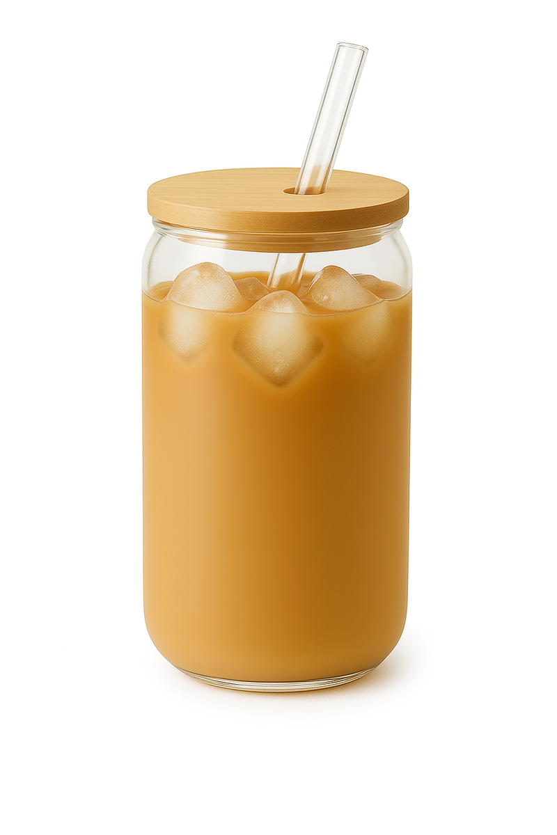 Cylinder Plain Ice Tea Glass – Transparent Drinkware - Habitt