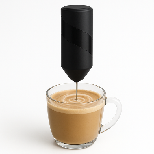 Electric Milk Frother – Handheld Foam Maker for Coffee & Beverages