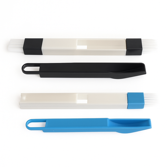 Window Cleaning Brush – 2-in-1 Scrubber & Dust Remover - Assorted.