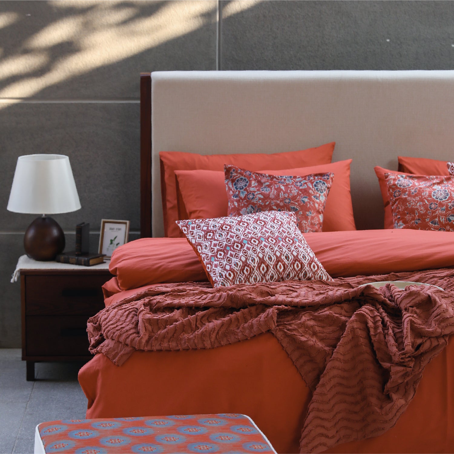 Rustic Wavy Bedding Set - Habitt