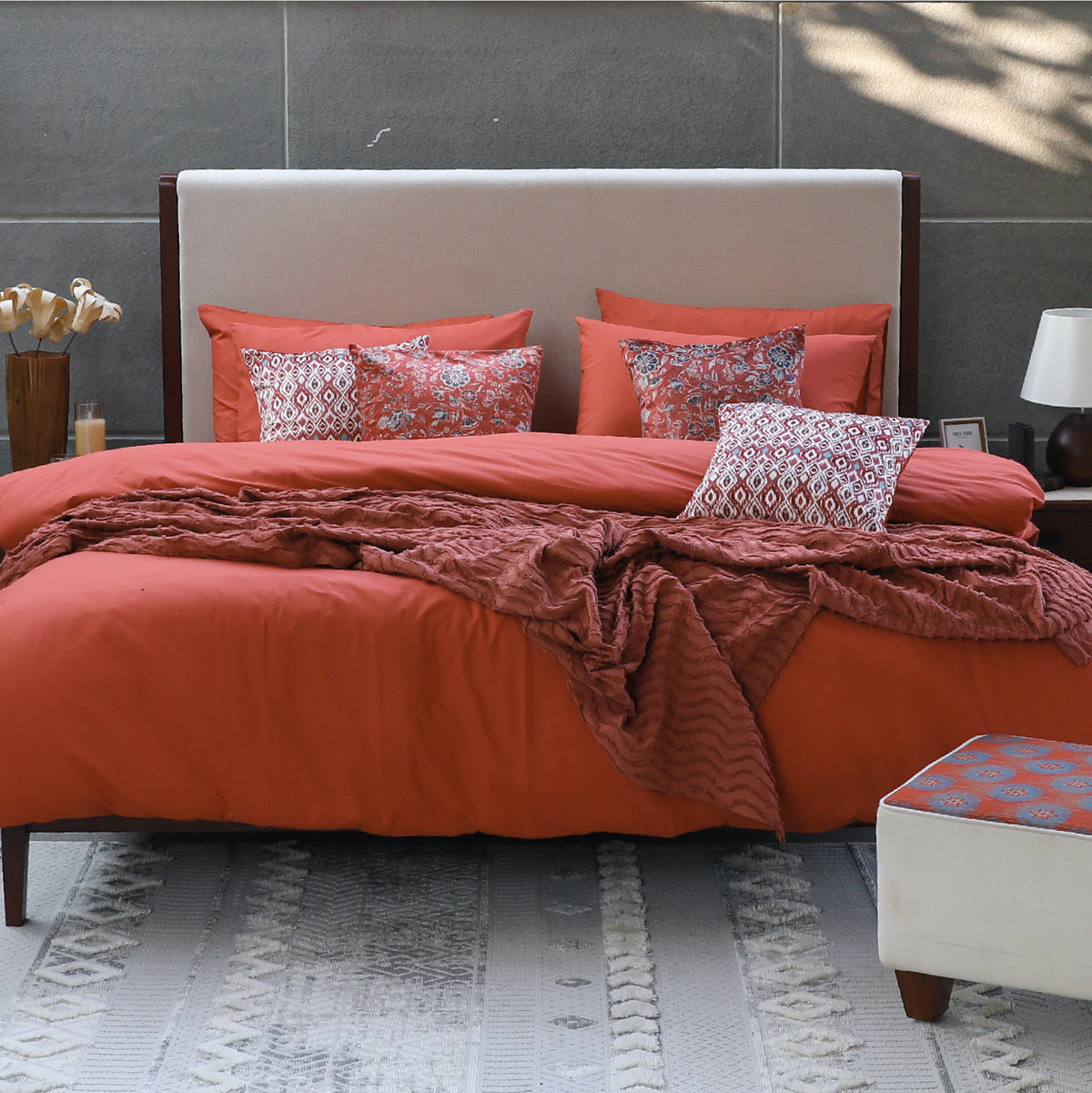 Rustic Wavy Bedding Set - Habitt