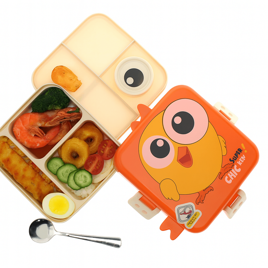 Laxon Steel Lunch Box – Cute, Compact & Leak-Proof