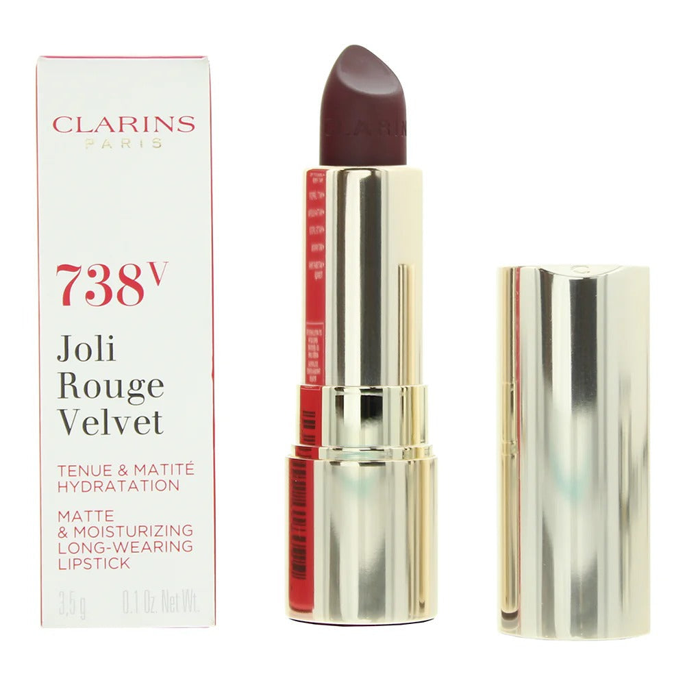 Clarins Lips Joli Rouge Velvet 738V 3.5G
