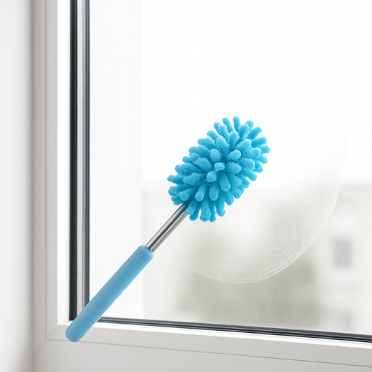 Mini Folding Duster – Compact Microfiber Cleaning Tool for Home & Car