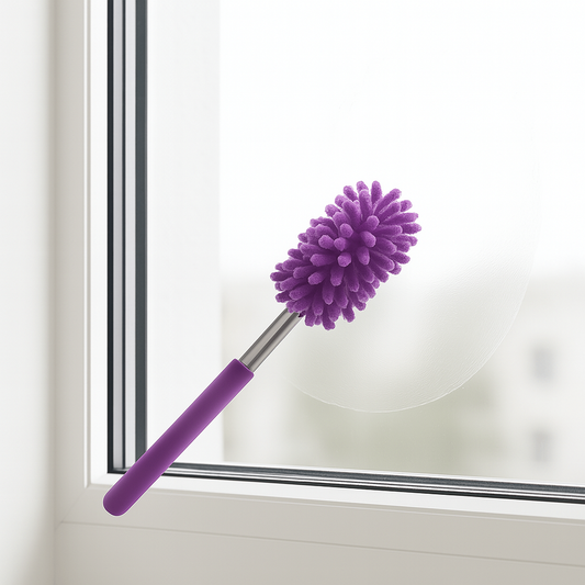 Mini Folding Duster – Compact Microfiber Cleaning Tool for Home & Car