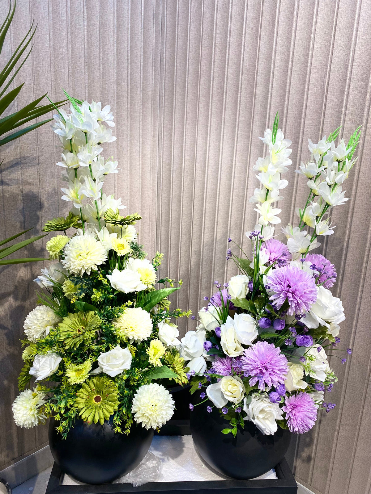 Fiber Bowl floral arrangement