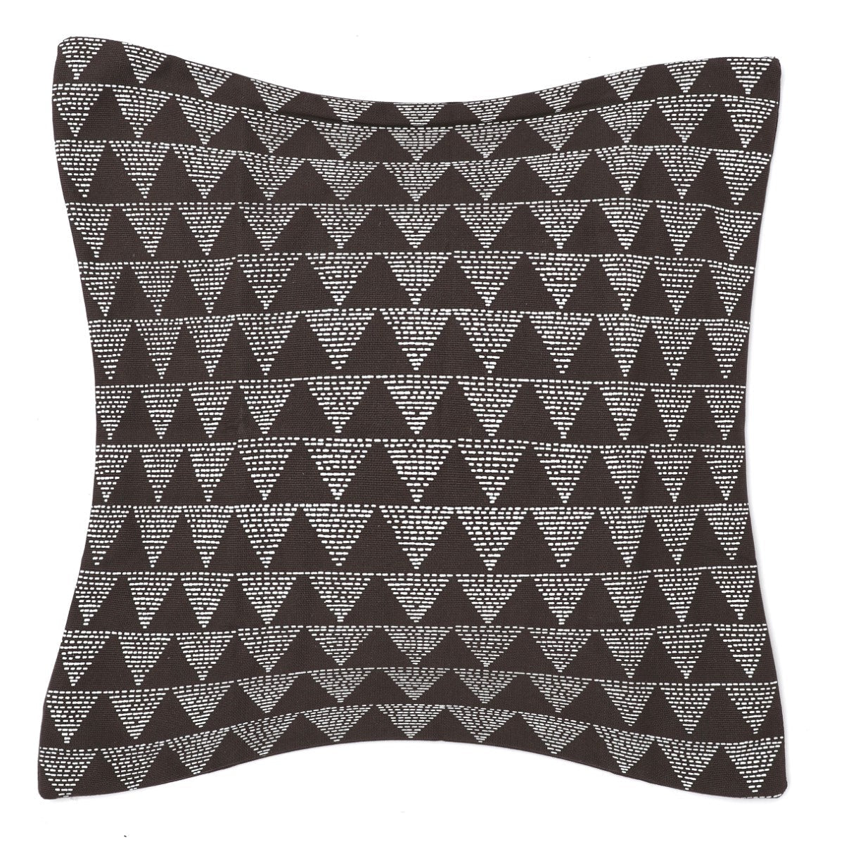 Triangle Dot Cushion Cover 18X18 Gray (RD)