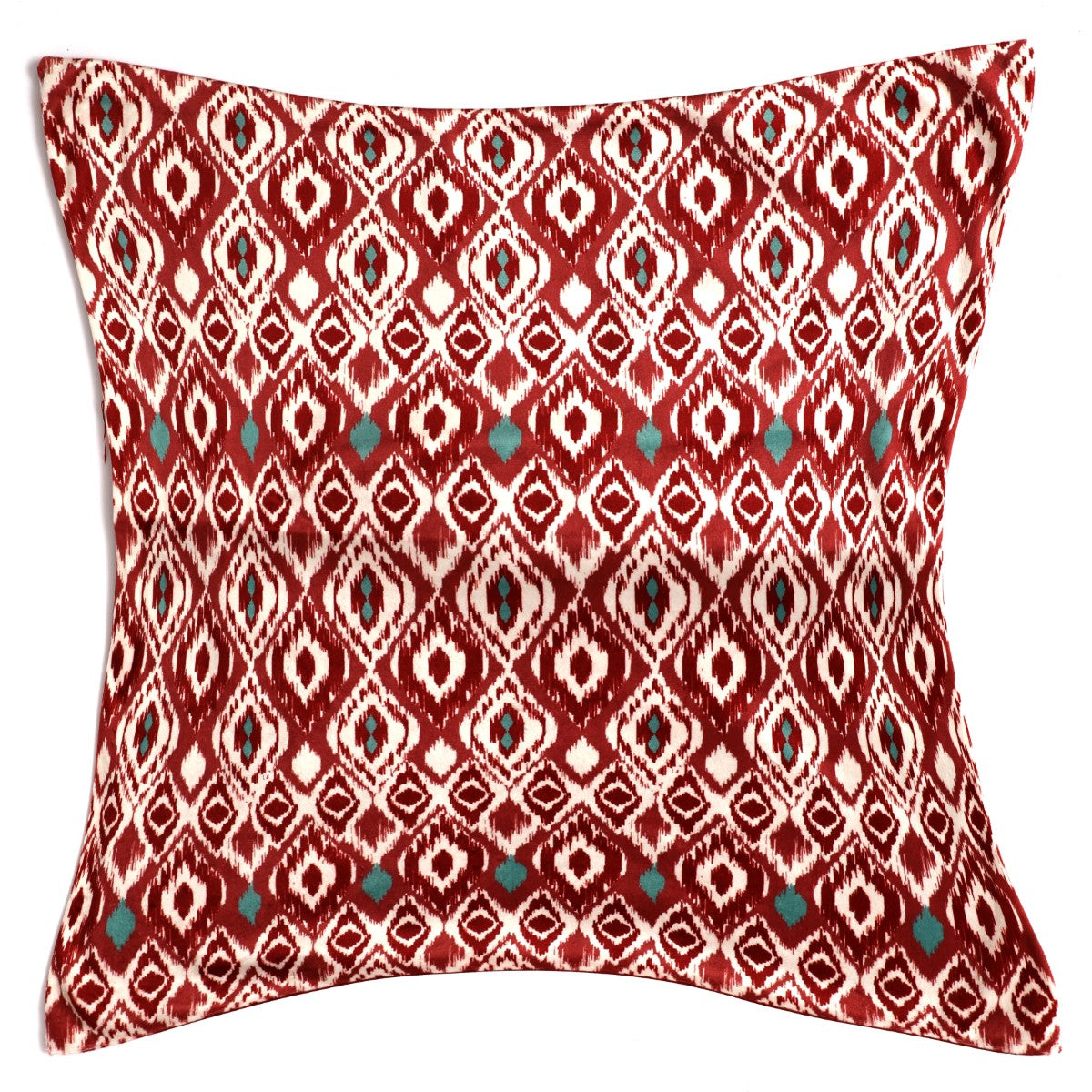 Aztec Terracotta Cushion Cover 18x18"