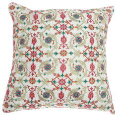 Floral Festive Cushion Cover 18x18