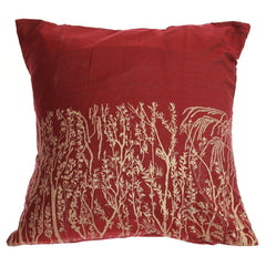 Gold Twig Cushion Cover 18x18"