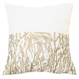 Gold Twig Cushion Cover 18x18"