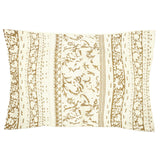Gold Stripe Cushion Cover 12x18"
