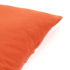 Orange Plane Cushion Cover 18x18"