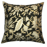 Gold Leaf Cushion Cover 18x18"