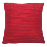 Red Texture Cushion Cover 18x18"